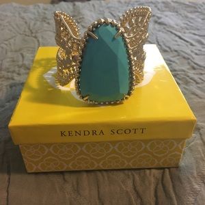 Kendra Scott turquoise cuff bracelet
